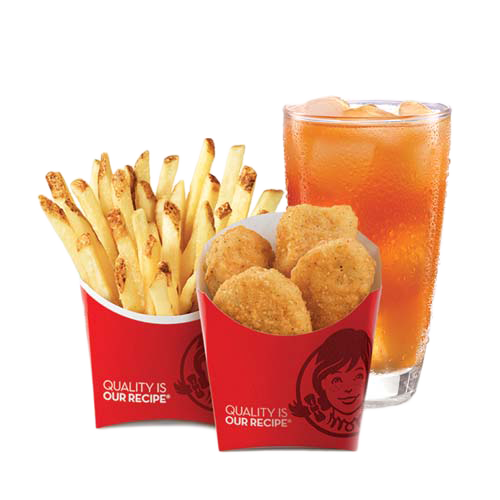 6-pc Chicken Nuggets With Fries (combo)