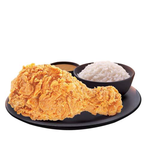 1-pc Fried Chicken With Rice (solo) | Wendy's Philippines