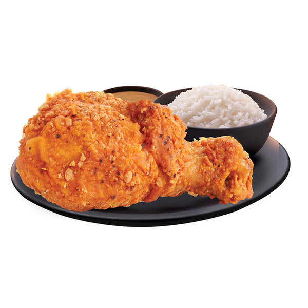 1-pc Spicy Fried Chicken With Rice (solo)