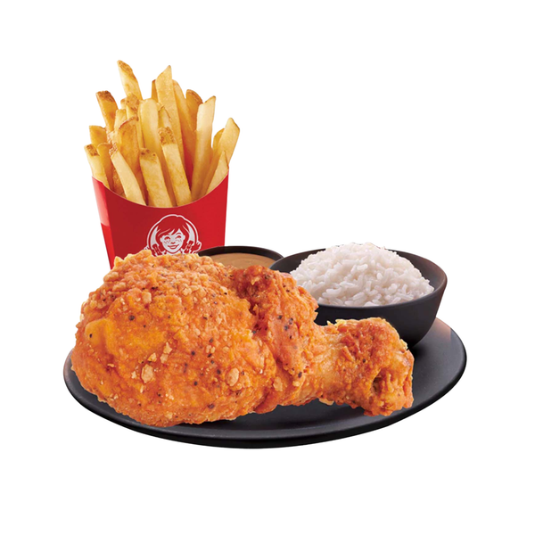 1 PC SPICY FRIED CHICKEN W/ FRIES (ALA CARTE)