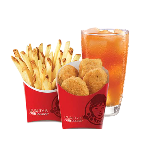 6 Pc Chicken Nuggets With Fries Combo Wendy S Philippines