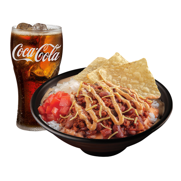 Beef Chili Rice Bowl (Combo)