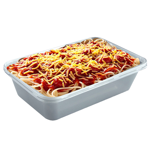 Beefy Spaghetti Platter