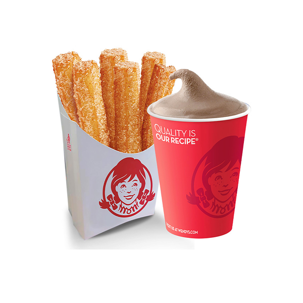Churro Frosty Combo Chocolate
