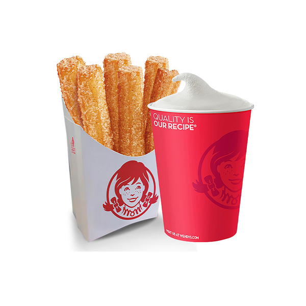 Churro Frosty Combo Vanilla