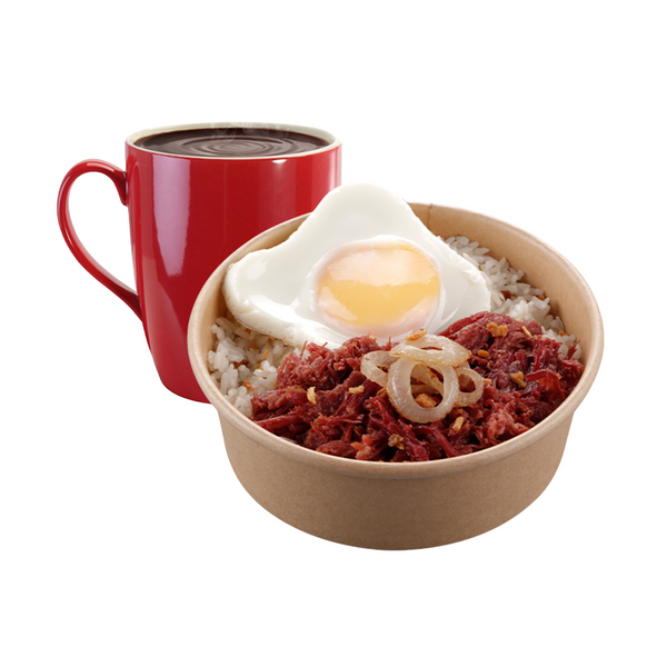Corned Beef Rice Bowl Combo (Available at 5AM TO 11AM only)