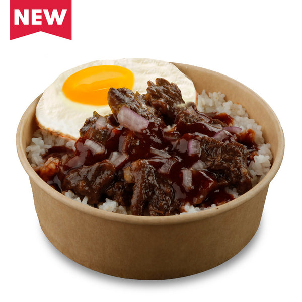 Honey Bbq Tapa Breakfast Bowl Solo (Available at 12MN to 11AM only.)