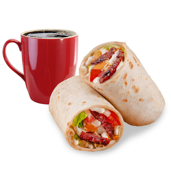 Longganisa Breakfast Wrap Combo (Available at 5AM TO 11AM only)