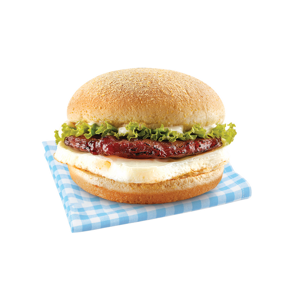 Longganisa Patty Pandesal Solo (Available at 5AM to 11AM only)