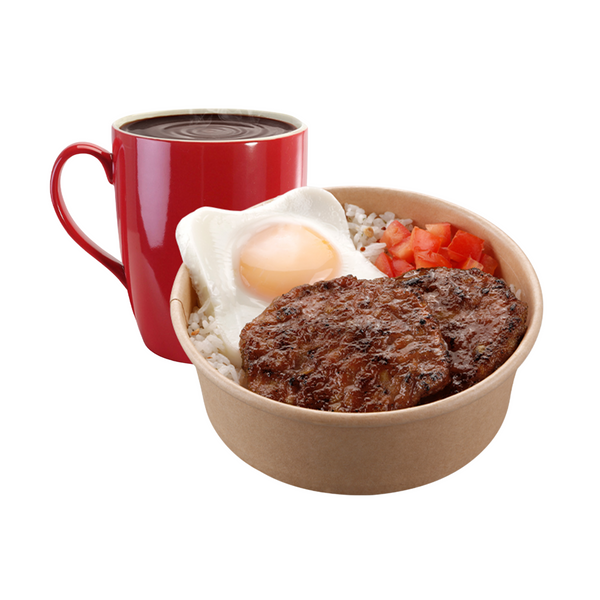 Longganisa Patty Rice Bowl Combo (Available at 5AM  TO 11AM only)