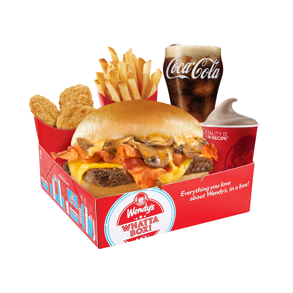 Whattabox Bacon Mushroom Melt