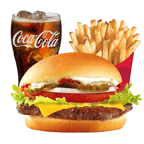 Cheeseburger Deluxe (combo) – Wendy's Philippines